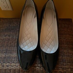 Cole Haan Black Patent Leather Heels
